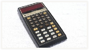 Early programmable calculator (TI SR56)